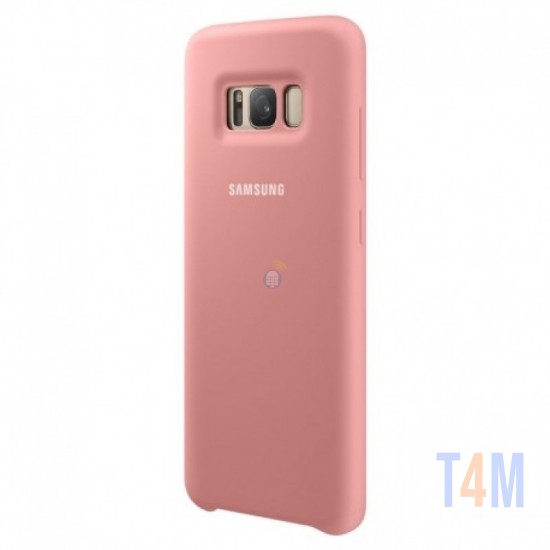 CAPA DE SILICONE DURO SAMSUNG GALAXY S8 PLUS PINK